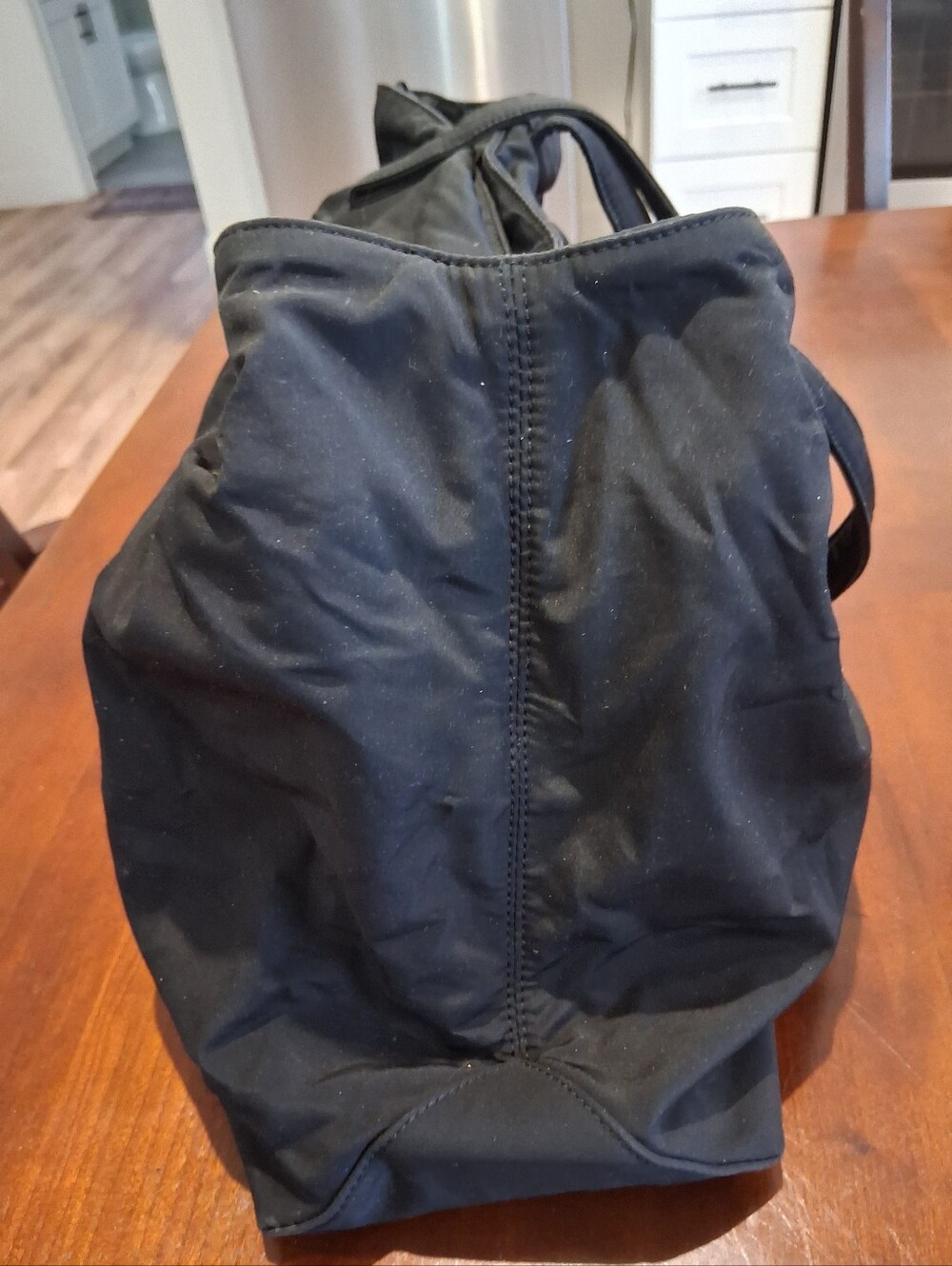 Bottega Veneta Black Nylon Shoulder Tote - Picture 6 of 14
